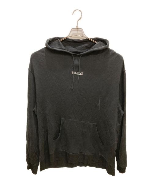 BALENCIAGA（バレンシアガ）BALENCIAGA (バレンシアガ) カットソー フードパーカー ブラック サイズ:Mの古着・服飾アイテム