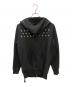 DIESEL (ディーゼル) ハトメデザインジップパーカー ブラック サイズ:XS：8000円