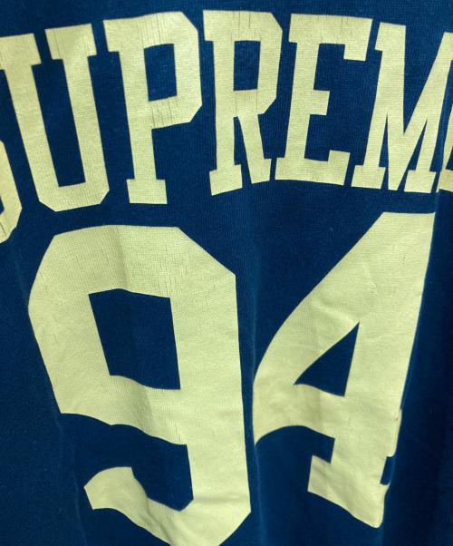 SUPREME（シュプリーム）SUPREME (シュプリーム) Football Top Tシャツ / フットボールTシャツ ブラック サイズ:Lの古着・服飾アイテム