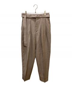パンツ LOHEN /RANDOM TACK STRING PANTS/36 中古・古着通販】LOHEN (ローヘン) ランダムタックストリングパンツ
