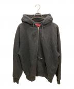 SUPREMEシュプリーム）の古着「Double Hood Facemask Zip Up Hooded / ジップパーカー」｜ブラック