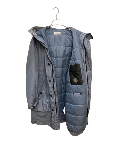 STONE ISLAND（ストーンアイランド）STONE ISLAND (ストーンアイランド) NASLAN LIGHT WATRO WITH PRIMALOFT-TC / プリマロフトコート ブルー サイズ:Lの古着・服飾アイテム