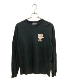 Hysteric Glamour（ヒステリックグラマー）の古着「ガールプリント長袖Tシャツ」｜ブラック