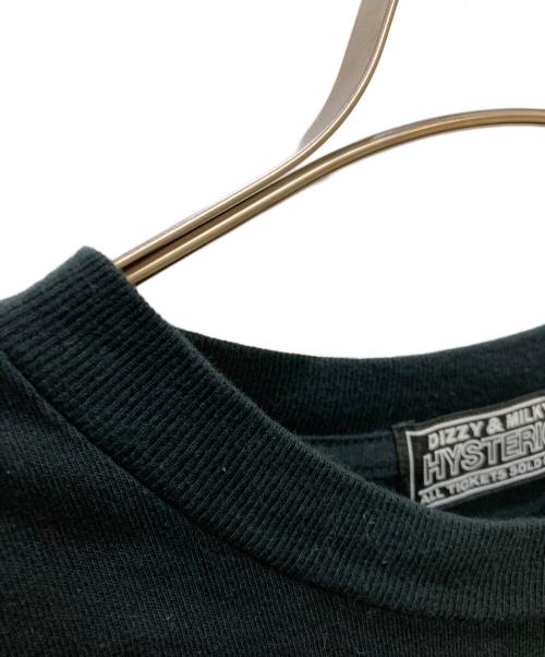Hysteric Glamour（ヒステリックグラマー）Hysteric Glamour (ヒステリックグラマー) ガールプリント長袖Tシャツ ブラック サイズ:Mの古着・服飾アイテム