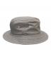 stussy hats (ステューシー) 90S ロゴ刺繍ハット グレー：5000円