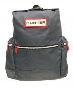HUNTERハンター）の古着「トップクリップバックパック」｜ネイビー