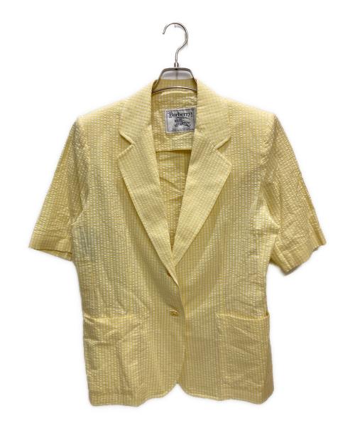 BURBERRY（バーバリー）BURBERRY (バーバリー) 半袖ジャケット イエロー サイズ:12の古着・服飾アイテム