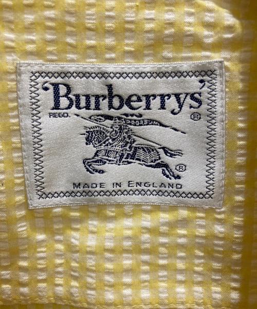 BURBERRY（バーバリー）BURBERRY (バーバリー) 半袖ジャケット イエロー サイズ:12の古着・服飾アイテム