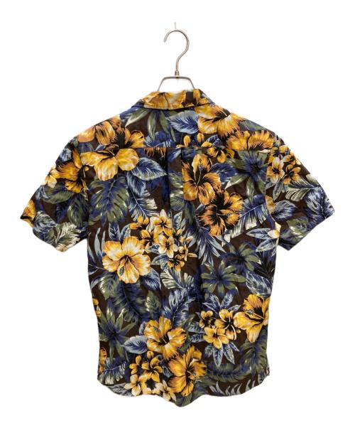 stussy（ステューシー）stussy (ステューシー) 総柄シャツ イエロー×ブルー サイズ:Mの古着・服飾アイテム