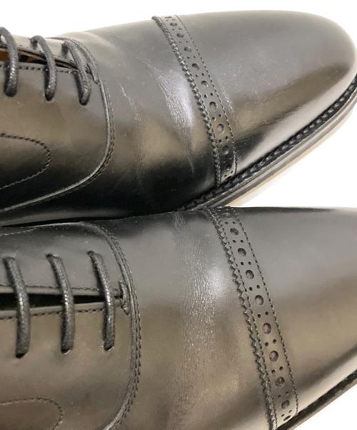 berwick（バーウィック）berwick (バーウィック) ストレートチップシューズ ブラック サイズ:SIZE 8 1/2の古着・服飾アイテム