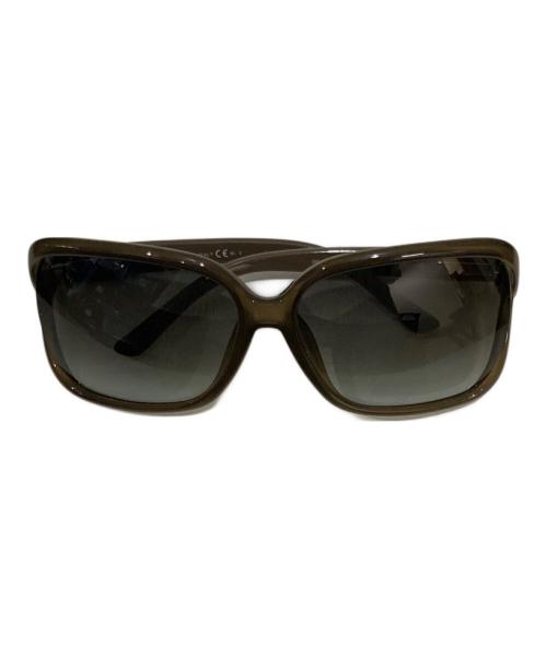 GUCCI（グッチ）GUCCI (グッチ) シェーリーラインサングラス カーキ サイズ:61□15-120の古着・服飾アイテム