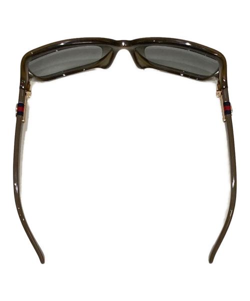 GUCCI（グッチ）GUCCI (グッチ) シェーリーラインサングラス カーキ サイズ:61□15-120の古着・服飾アイテム