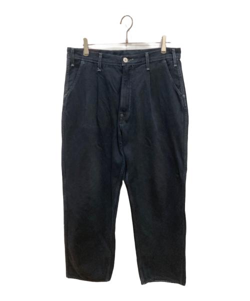 LEVI'S RED（リーバイス レッド）LEVI'S RED (リーバイス レッド) PLEATED TROUSER JACK STRAW ブラック サイズ:W34L32の古着・服飾アイテム