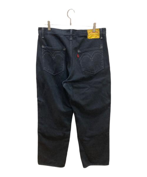 LEVI'S RED（リーバイス レッド）LEVI'S RED (リーバイス レッド) PLEATED TROUSER JACK STRAW ブラック サイズ:W34L32の古着・服飾アイテム