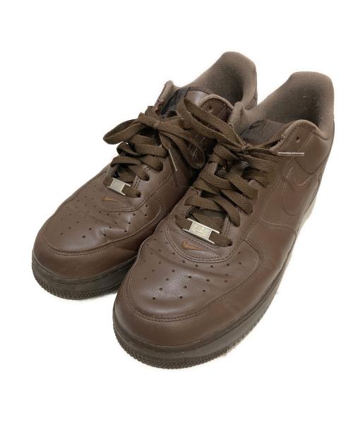 NIKE（ナイキ）NIKE (ナイキ) SUPREME (シュプリーム) Air Force 1 Low ブラウン サイズ:29.5cmの古着・服飾アイテム