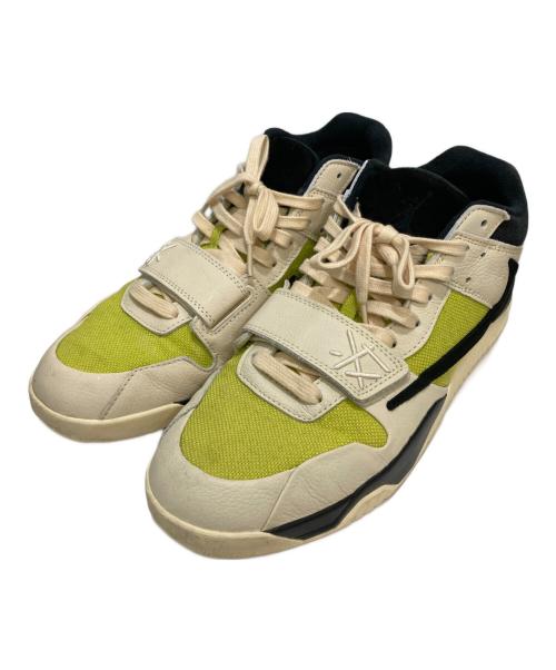NIKE（ナイキ）NIKE (ナイキ) Travis Scott (トラヴィススコット) Jumpman Jack TR CJ1 T-Rexx イエロー サイズ:31cmの古着・服飾アイテム