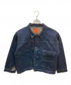 SUGAR CANEシュガーケーン）の古着「14oz. BLUE DENIM BLOUSE “S1945” MODEL / デニムジャケット」｜インディゴ