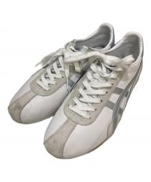 Onitsuka Tiger（オニツカタイガー）の古着「Runspark White Silver / ランスパーク スニーカー」｜ホワイト