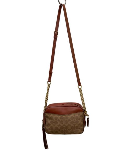 COACH（コーチ）COACH (コーチ) ショルダーバッグ ブラウンの古着・服飾アイテム