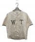 WTAPS（ダブルタップス）の古着「League / SS / Cotton. Satin. Spina / ベースボールシャツ」｜アイボリー