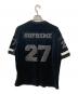 Supreme (シュプリーム) Velour Football Jersey ブラック サイズ:L：18000円