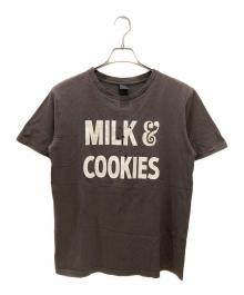 NUMBER (N)INE（ナンバーナイン）の古着「MILK&COOKIES T-SHIRT」｜ブラウン