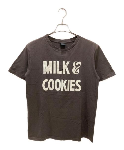 NUMBER (N)INE（ナンバーナイン）NUMBER (N)INE (ナンバーナイン) MILK&COOKIES T-SHIRT ブラウン サイズ:3の古着・服飾アイテム