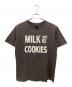 NUMBER (N)INE（ナンバーナイン）の古着「MILK&COOKIES T-SHIRT」｜ブラウン