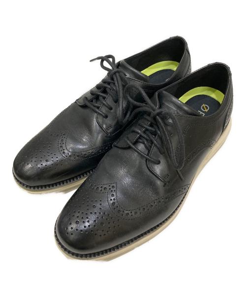 COLE HAAN（コールハーン）COLE HAAN (コールハーン) GRAND OSウイングチップシューズ ブラック サイズ:9Mの古着・服飾アイテム
