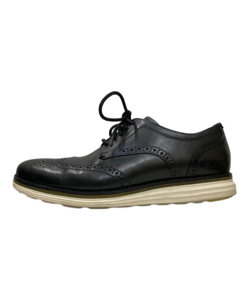 COLE HAAN（コールハーン）COLE HAAN (コールハーン) GRAND OSウイングチップシューズ ブラック サイズ:9Mの古着・服飾アイテム