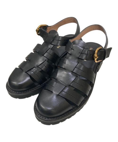 COLE HAAN（コールハーン）COLE HAAN (コールハーン) グルカサンダル ブラック サイズ:SIZE 5 1/2の古着・服飾アイテム