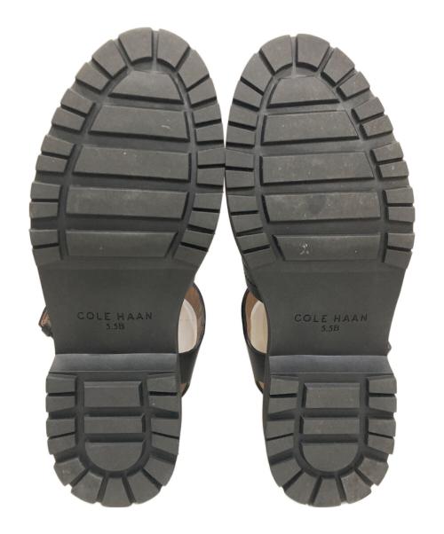 COLE HAAN（コールハーン）COLE HAAN (コールハーン) グルカサンダル ブラック サイズ:SIZE 5 1/2の古着・服飾アイテム