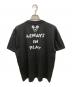 JOURNAL STANDARD (ジャーナルスタンダード) MICKEY MOUSE (ミッキーマウス) ミッキー マウス 別注 サッカー プリント Tシャツ ブラック サイズ:L：5000円