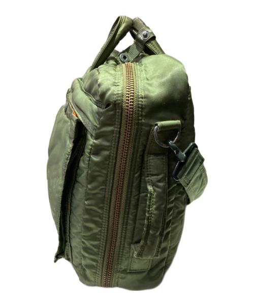 PORTER（ポーター）PORTER (ポーター) 3WAYビジネスリュック オリーブの古着・服飾アイテム