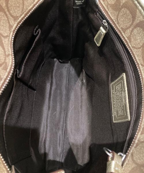 COACH（コーチ）COACH (コーチ) ヘリテージ シグネチャー スター トートバッグ ベージュの古着・服飾アイテム