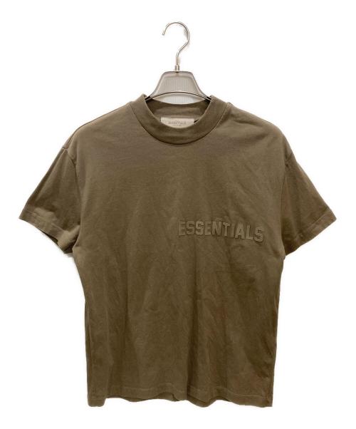 FOG ESSENTIALS（フィアオブゴッド エッセンシャル）FOG ESSENTIALS (フィアオブゴッド エッセンシャル) ロゴtシャツ カーキ サイズ:XSの古着・服飾アイテム