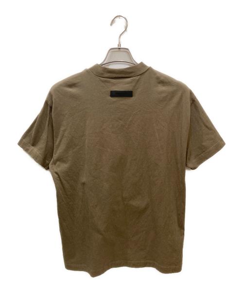 FOG ESSENTIALS（フィアオブゴッド エッセンシャル）FOG ESSENTIALS (フィアオブゴッド エッセンシャル) ロゴtシャツ カーキ サイズ:XSの古着・服飾アイテム