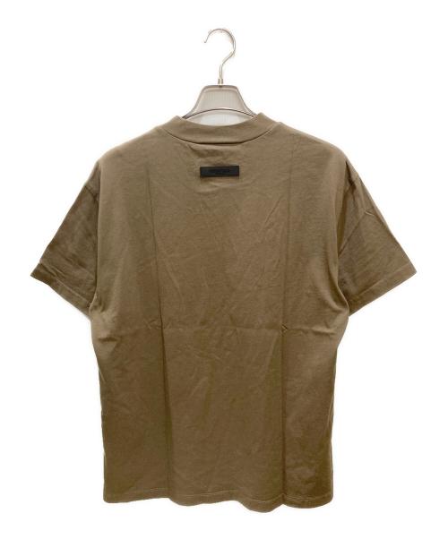 FOG ESSENTIALS（フィアオブゴッド エッセンシャル）FOG ESSENTIALS (フィアオブゴッド エッセンシャル) ロゴtシャツ カーキ サイズ:XXSの古着・服飾アイテム