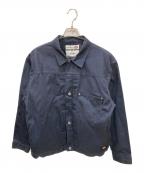 Dickies×MFC STOREディッキーズ×エムエフシーストア）の古着「「DOBON」WORK JACKET / ワークジャケット トラッカージャケット」｜ネイビー