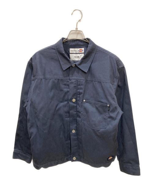 Dickies（ディッキーズ）Dickies (ディッキーズ) MFC STORE (エムエフシーストア) 「DOBON」WORK JACKET / ワークジャケット トラッカージャケット ネイビー サイズ:Lの古着・服飾アイテム