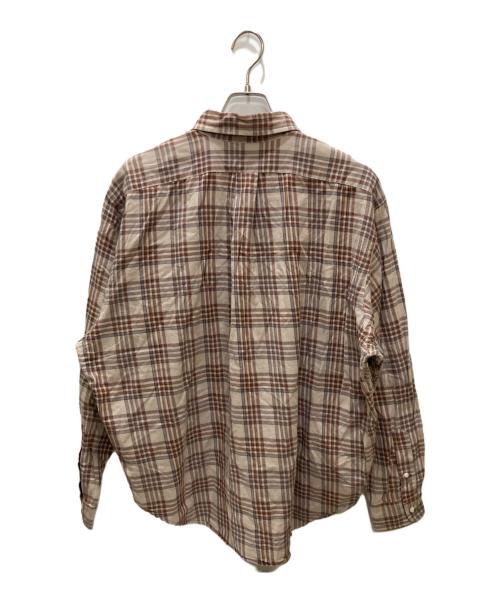THE SHINZONE（ザ シンゾーン）THE SHINZONE (ザ シンゾーン) チェックシャツ ブラウン サイズ:Freeの古着・服飾アイテム