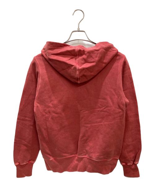 whitesville（ホワイツビル）whitesville (ホワイツビル) Vガゼット付きスウェットパーカー レッド サイズ:Sの古着・服飾アイテム