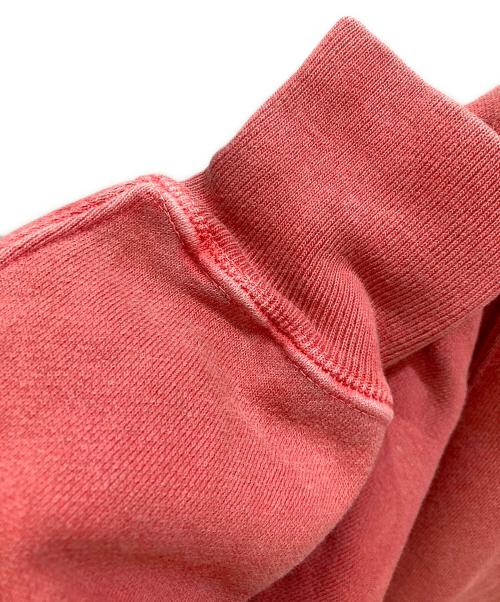 whitesville（ホワイツビル）whitesville (ホワイツビル) Vガゼット付きスウェットパーカー レッド サイズ:Sの古着・服飾アイテム