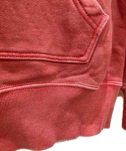 whitesville（ホワイツビル）whitesville (ホワイツビル) Vガゼット付きスウェットパーカー レッド サイズ:Sの古着・服飾アイテム