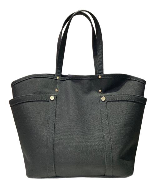 LANVIN（ランバン）LANVIN (ランバン) リボンハンドバッグ ブラックの古着・服飾アイテム