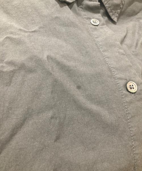Spick and Span（スピック＆スパン）Spick and Span (スピック＆スパン) ガーメントダイカシュクールシャツ グレー サイズ:Freeの古着・服飾アイテム