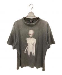 SAINT MICHAEL（セントマイケル）の古着「SS TEE / ALIEN / BLACK」｜ブラック