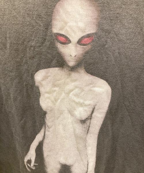 SAINT MICHAEL（セントマイケル）SAINT MICHAEL (セントマイケル) SS TEE / ALIEN / BLACK ブラック サイズ:Lの古着・服飾アイテム