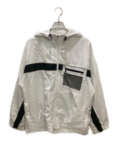 stussy sport（ステューシー スポーツ）stussy sport (ステューシー スポーツ) ナイロンジャケット ホワイト サイズ:不明（実寸サイズをご確認ください）の古着・服飾アイテム