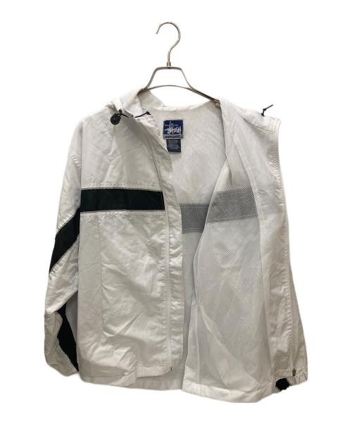stussy sport（ステューシー スポーツ）stussy sport (ステューシー スポーツ) ナイロンジャケット ホワイト サイズ:不明（実寸サイズをご確認ください）の古着・服飾アイテム